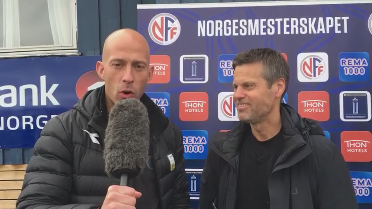 Etter kampen mot Melbo IL